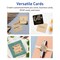 Avery Kraft Brown Square Cards, 2" x 2" Square Rounded Corners